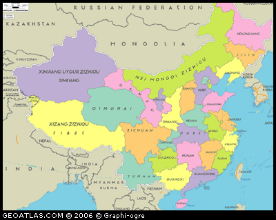 atlas map of china Map Of China Map And Atlas Of China atlas map of china